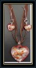 Wholesale Murano Glass Pendant Earrings Set