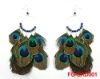 Wholesale fashion feather earring