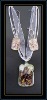 Murano Glass Necklace and Earrings Set