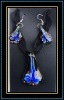 Murano Glass Necklace and Earrings Set