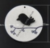 fashion wooden pendant +10%discount off
