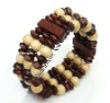 Wood Bracelet, color dyed