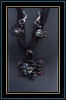 Murano Glass Necklace and Earrings Set