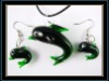 Wholesale Murano Glass Necklace and Earrings Set