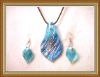 Wholesale fashion glass jewelry set