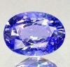 Wholesale Oval shaped Purplish blue cubic zircon