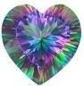 Wholesale multi-color heart-shaped gemstone
