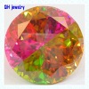 Wholesale multi-color round shaped gemstone