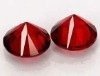 Wholesale garnet round shaped ruby wear ornaments