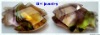Wholesale Colorful glass Fancy fish shaped cz