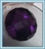 Wholesale Round Shape Amethyst CZ Gems