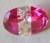 Wholesale Oval shaped multi-color zircon stone