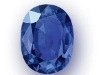 Wholesale blue oval shaped cubic zirconia gemstone