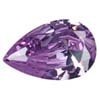 Wholesale Pear shaepd purple cabochon gemstones