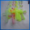 Wholesale Assorted Colors Plastic Luminous Rosary,Crucifix