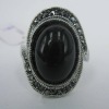 Wholesale Antique Silver Acrylic beads Ring
