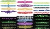 Wholesale 2011 Hot food grade silicone hollow bracelets