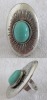 Wholesale ANTIQUIE SILVER RINGS WITH TURQUOISE STONES