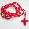 Wholesale knotted rosary necklace