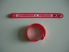 Wholesale PVC football wristband