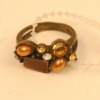 Fashion pearl finger ring