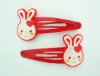 Wholesale Cheap soft rubber/pvc hair clips