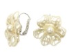 Wholesale petal design pearl earring