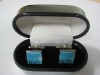 Wholesale Blue cufflink