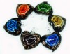Wholesale wholesale lampwork murano glass necklace pendant
