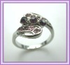 purple stone finger big stone rings designs