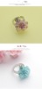 fashionnew design alloy acrylic flower finger ring