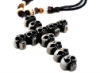 Wholesale bardian cross pendant necklace J0009