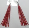Wholesale Bohemian coral charm earring