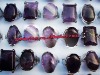 Wholesale Natural Brazil Amethyst Rings