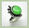 Wholesale metal big opal Men's rings