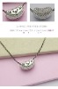 Wholesale fashion long alloy engraved pendant necklace