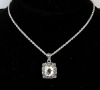 Wholesale restro agate alloy necklace