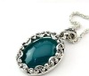 Wholesale restro agate alloy necklace