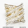 Wholesale fashion alloy crystal ring RG-10175