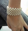 Wholesale Elastic Plastic Beads Bracelet
