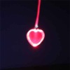 Wholesale heart necklace,flashing necklace