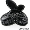 Wholesale Black Plastic Hair ClipCPPC0001