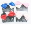 Wholesale double color bow hair clip