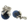 Wholesale 925 Sterling Silver Crystal Stud Earring DR800083P Accept by PayPal