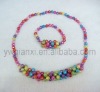 Wholesale 2011 Fashion Plastic Jewelery Set (QXJS11037)