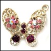Wholesale 2011hotsale butterfly gold charms,china jewelry