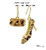 gold plating earrings/fashion earrings/metal earrings