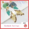 Wholesale Multicolor handmade hoop Earrings