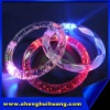 Wholesale Crystal flashing bracelet with led