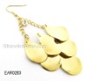 gold fashion earrings
